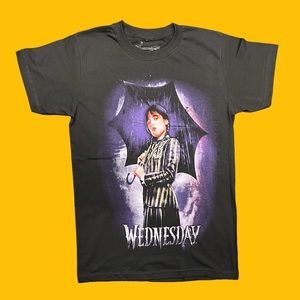 Wednesday adams graphic tshirt